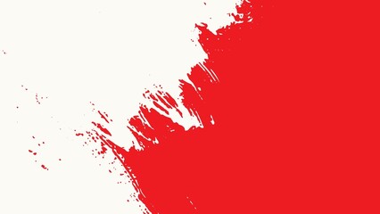 abstract red and white grunge background texture with copy space.