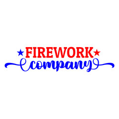 Firework company svg