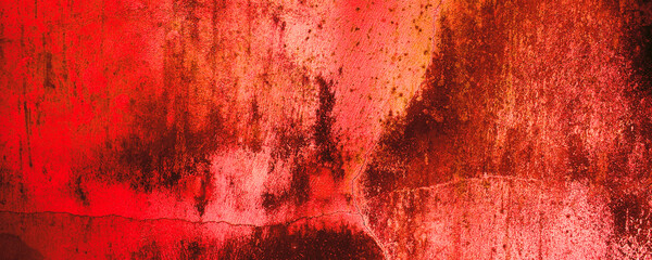 Abstract Bloody Scary Wall Background. Horror and Halloween concept