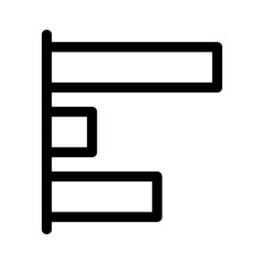 bar chart icon or logo isolated sign symbol vector illustration - high quality black style vector icons
