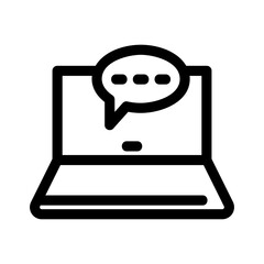 communication icon or logo isolated sign symbol vector illustration - high quality black style vector icons
