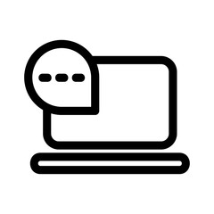 communication icon or logo isolated sign symbol vector illustration - high quality black style vector icons
