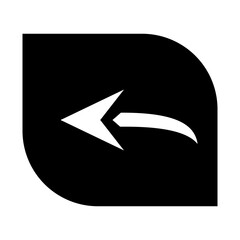 arrow to the left icon