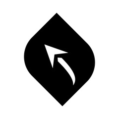 up left arrow icon