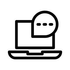 communication icon or logo isolated sign symbol vector illustration - high quality black style vector icons
