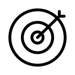 goals icon or logo isolated sign symbol vector illustration - high quality black style vector icons
