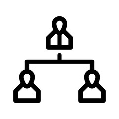 hierarchy icon or logo isolated sign symbol vector illustration - high quality black style vector icons
