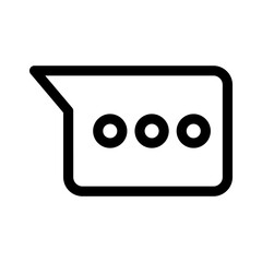 message icon or logo isolated sign symbol vector illustration - high quality black style vector icons
