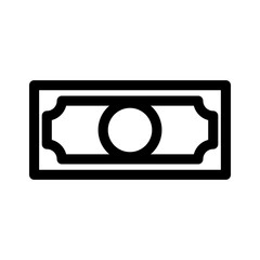 Fototapeta na wymiar money icon or logo isolated sign symbol vector illustration - high quality black style vector icons 