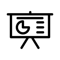 presentation icon or logo isolated sign symbol vector illustration - high quality black style vector icons
