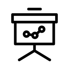 presentation icon or logo isolated sign symbol vector illustration - high quality black style vector icons
