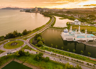 Likas expressway, Kota Kinabalu, Sabah, Borneo