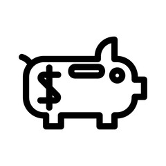 Obraz premium savings icon or logo isolated sign symbol vector illustration - high quality black style vector icons 