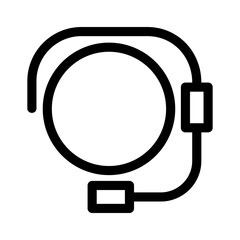 telemarketing icon or logo isolated sign symbol vector illustration - high quality black style vector icons
