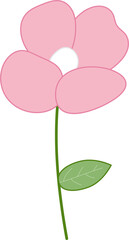 Spring Flower Flat Icon PNG