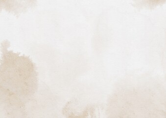 Abstract old dirty painted watercolor paper background texture, old paper design with digital painted for template