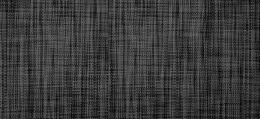 Black Fabric texture canvas background close up