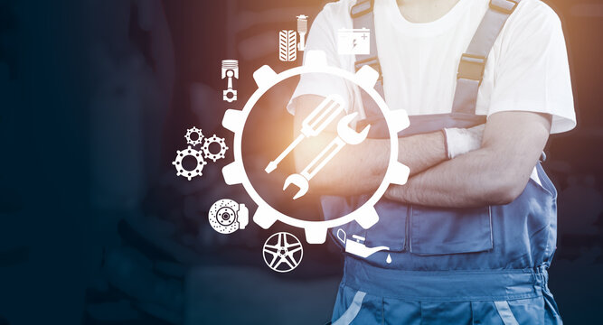 Experienced car mechanics provide inspection, maintenance and repair services to customers