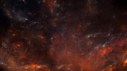Burning forge of stars nebula - sci-fi nebula - good for gaming and sci-fi related content