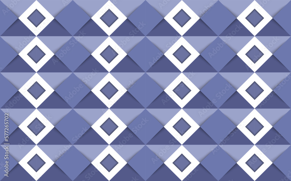 Poster abstract square mosaic vector background design. art pattern design combination white and multicolor