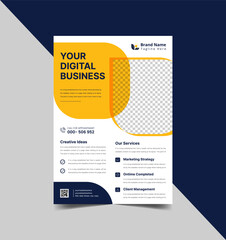 Corporate Business Flyer Layout Template Design in A4. poster, pamphlet brochure, Annual Report, Magazine, Business Presentation,
Portfolio, Banner, Vector, Unique flyer layout.
