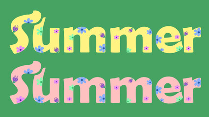 summer time color background