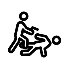 assassination icon or logo isolated sign symbol vector illustration - high-quality black style vector icons
