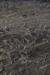 view of the rocky plains on top