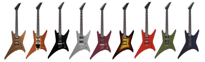 Exotic guitar model / Ai Illustrator