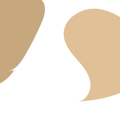 Boho Neutral Abstract Shapes Edges