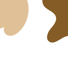 Boho Neutral Abstract Shapes Edges