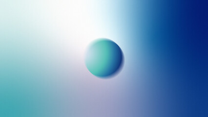 gradient glowing planet illustration with grain texture suitable for tech theme purposes