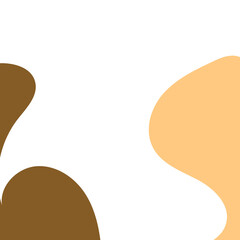 Boho Neutral Abstract Shapes Edges