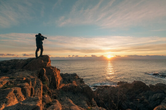 Fototapeta Fotografo en la Costa Brava