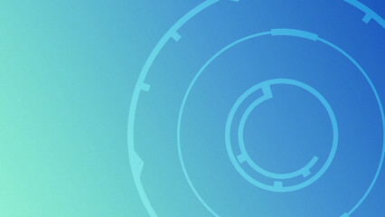 technology circle with grain texture in gradient background suitable for web design, banner, education and presentation purposes