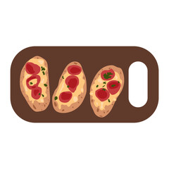 Bruschetta Italian Food