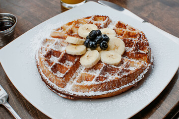 Desayuno al aire libre.