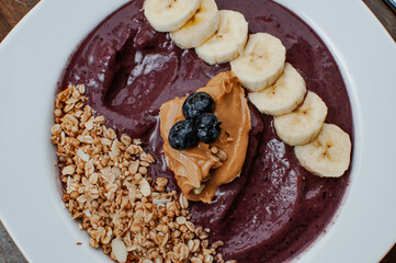 Desayuno al aire libre.