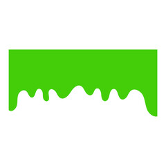 Dripping liquid razor blade illustration