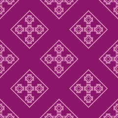 Ethnic fabric pattern Designed from geometric shapes Ethnic Asian style fabric pattern Used for home decoration, carpet work, 