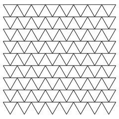 Geometric line pattern triangle pattern