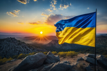 Unwavering Patriotism: The Significance and Symbolism of Ukraine's Blue and Yellow Flag Amidst War and Struggle for National Identity