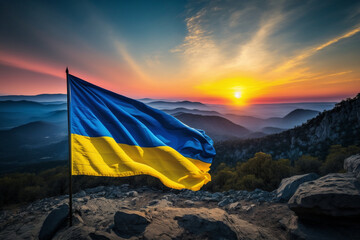 Unwavering Patriotism: The Significance and Symbolism of Ukraine's Blue and Yellow Flag Amidst War and Struggle for National Identity