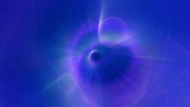 Abstract Blue Rose and Violet Rainbow Colored Gradient Streaks Loop Background