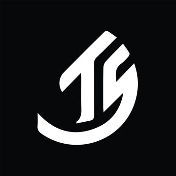 TS TS Logo Design, Creative Minimal Letter TS TS Monogram