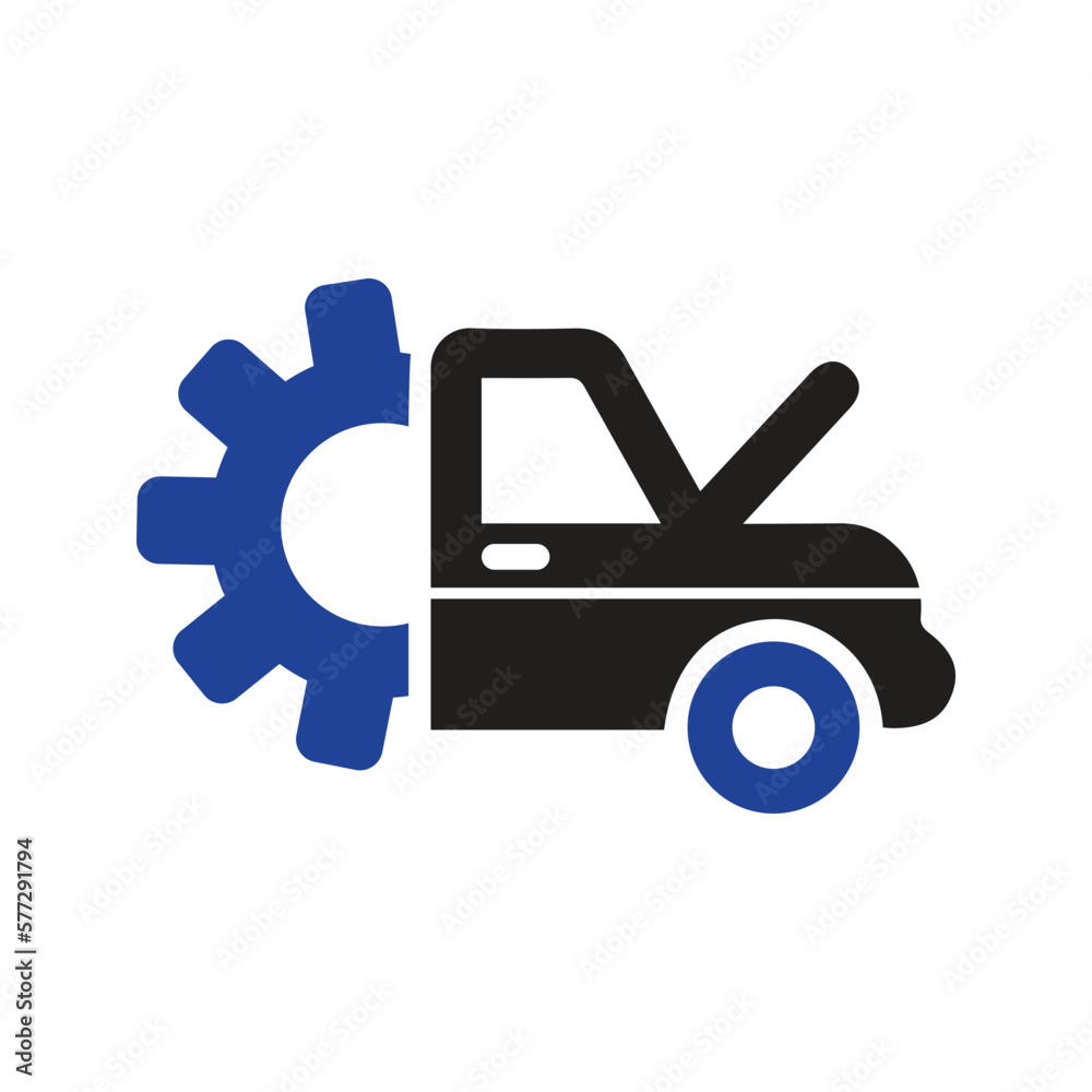 Poster Car repair service icon