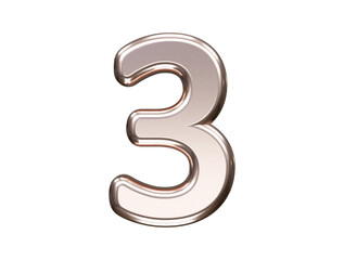 Number text effect vector illustration transparent element