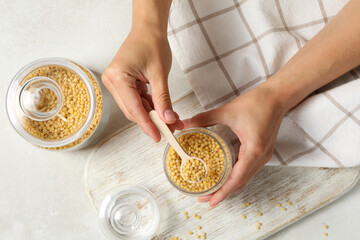 Concept of cooking, uncooked ptitim, cooking ptitim