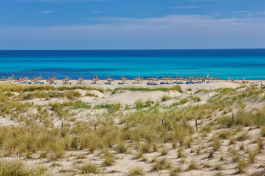 Cala Mesquida on the island of Mallorca.