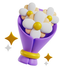 Flower Bouquet 3D